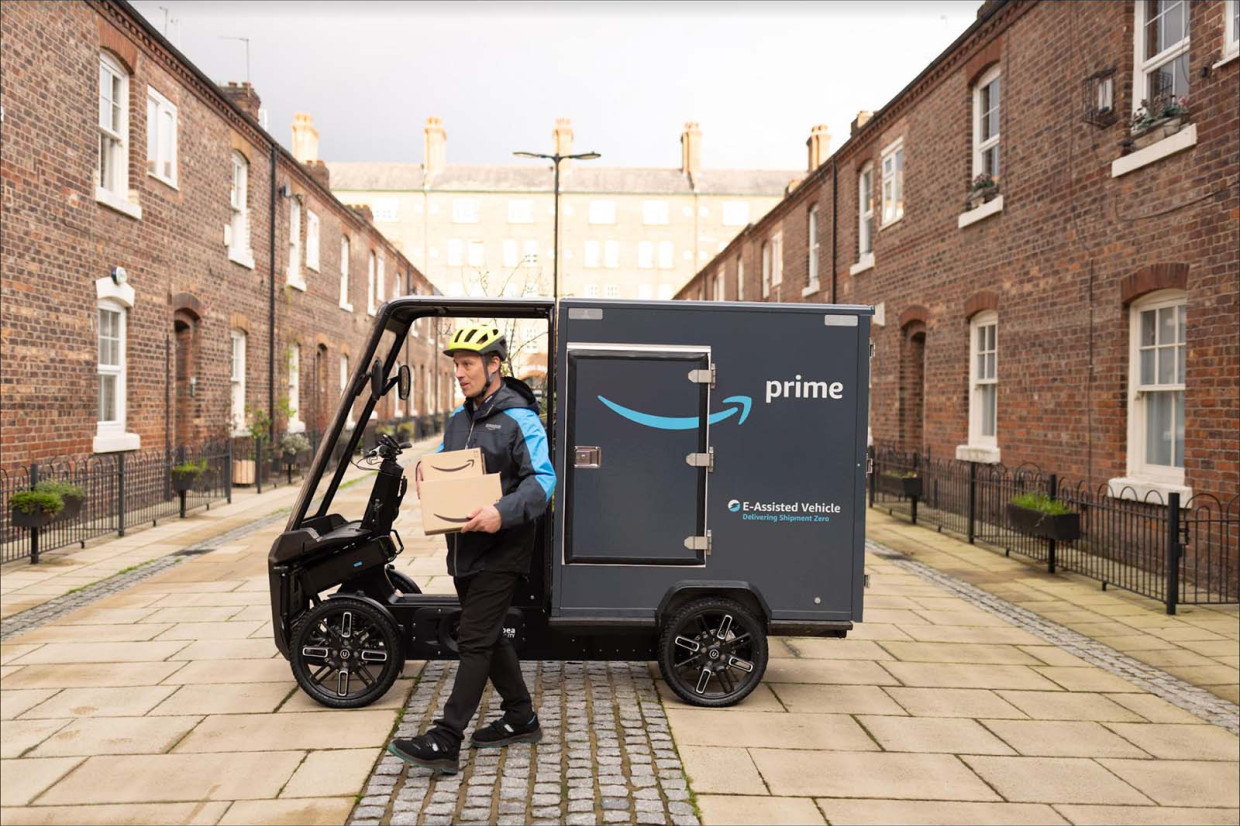 Amazon expands e-cargo bike fleet with new delivery hubs | Move Electric